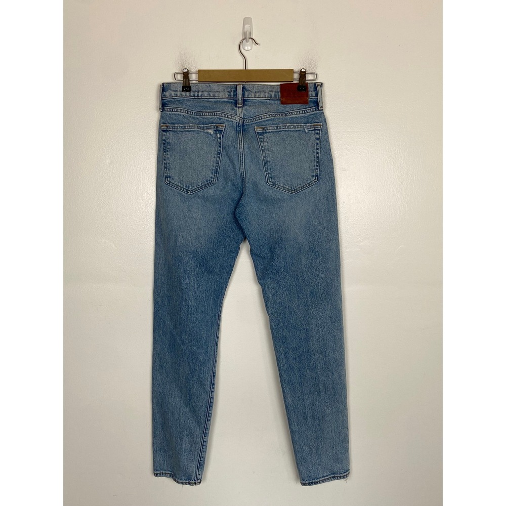 Abercrombie & Fitch 90s Slim Women's‎ Jeans Size 31 Vintage Stretch Light Wash - Picture 4 of 13